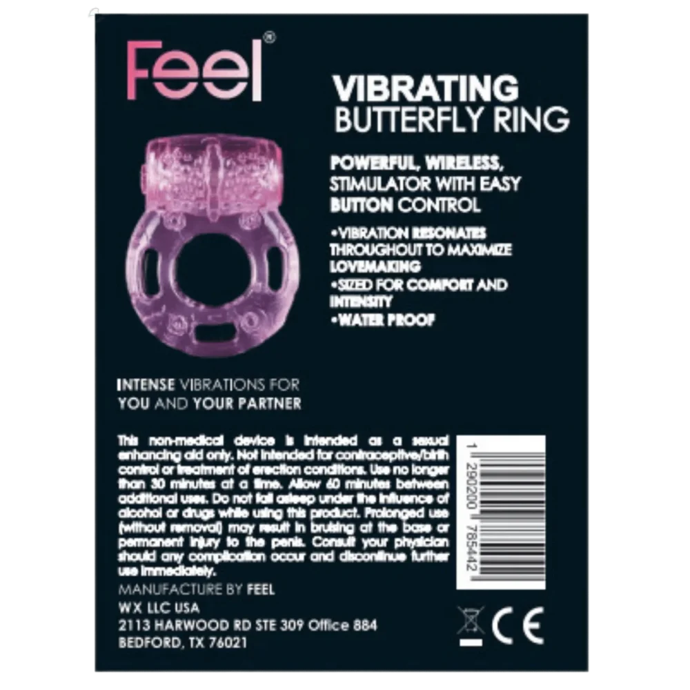 Feel Vibrating Butterfly Ring - Image 4